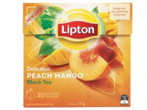 LIPTON Tagged Teabags Peach Mango (20's)