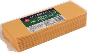 LANCEWOOD 84 SLICE CHEESE CHEDDAR (SLICE ON SLICE)