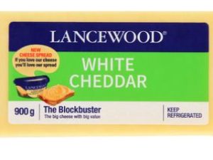 Lancewood White Cheddar 900g