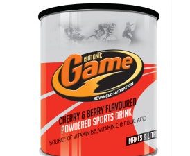 GAME Powdered Sports Drink Cherry Berry(720g)