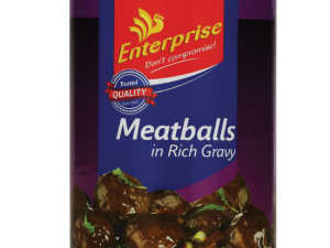 ENTERPRISE Tinned Meals Meatballs In Rich Gravy (410g)