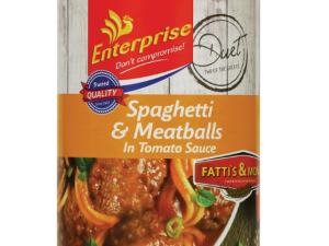 ENTERPRISE Tinned Meals Spaghetti And Meatballs (410g)