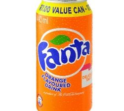 FANTA Soft Drink Can Orange(400ml)