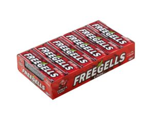 FREEGELLS Lozenges Rolls Choc Cherry(12's)