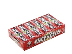 FREEGELLS Lozenges Rolls Choc Crystals(12's)