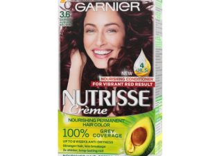 GARNIER NUTRISSE Hair Colour 3.6 Deep Reddish Brown (1's)