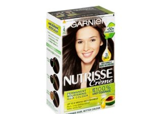 GARNIER NUTRISSE Hair Colour 4 Dark Brown (1's)