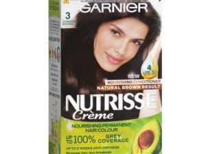 GARNIER NUTRISSE Hair Colour Ebony Inten Dark Brown (1's)