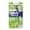 GILLETTE Blue 111 Razor Disp Sensitive (6's)
