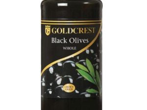 GOLDCREST Black Olives 340g