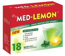 MED LEMON Medlemon Lemon Menthol 18S