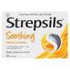 STREPSILS Throat Lozenges Honey & Lemon 24'S