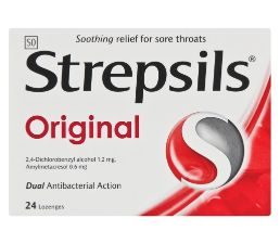 STREPSILS Throat Lozenges Original 24'S