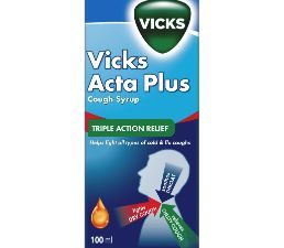 VICKS Cough Remedy Acta Plus Syrup 100ml