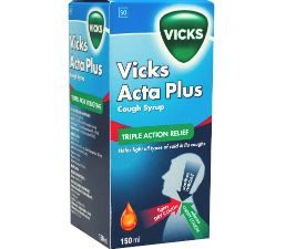 VICKS Cough Remedy Acta Plus Syrup 150ml