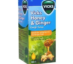VICKS Cough Remedy Honey & Ginger Syrup 150ml