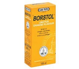 BORSTOL Cough Remedy Orange 100ml