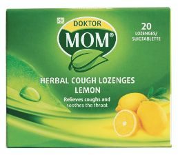DOKTOR MOM HERBAL COUGH LOZENGES LEMON 20'S