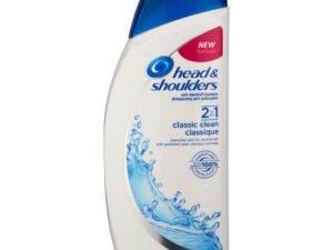 HEAD & SHOULDERS Hair Shampoo 2in1 Classic Clean (600ml)