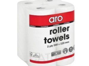 ARO Aro Roller Towels Catering (White) (4's)