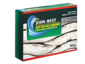 JOHN WEST Sardines Slid Oil (120g)
