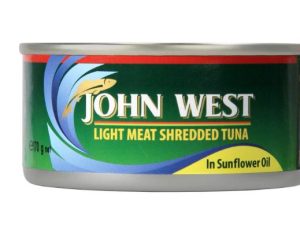 JOHN WEST Tuna Shredded Oil (170g)