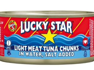 LUCKY STAR Tuna Chunks Salt Water (170g)