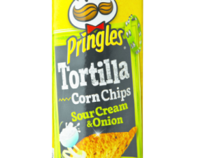 PRINGLES Corn Chips Sour Cream and Onion (110g)