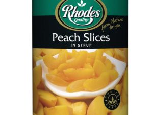 RHODES Peach Slices In Syrup (410g)