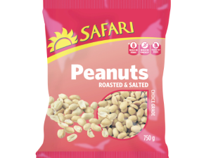 SAFARI Nuts Roasted Peanuts (750g)