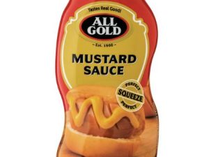 ALL GOLD Sauces Squeeze Bottle Mustard (500ml)