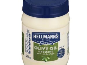 HELLMANNS Dressing Jar Olive Oil (421g)