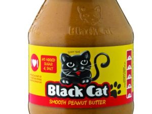 BLACK CAT Peanut Butter No Sugar & Salt Smooth (800g)