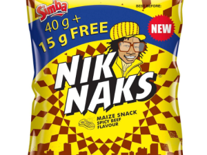 SIMBA Niknaks Maize Snacks Spicy Beef (55g)