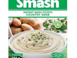 SMASH Instant Mash Potato Country Herb (104g)