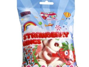 SWEETS FROM HEAVEN Gummy Sweets Strawberry Rings(125g)