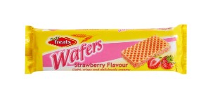 TASTY TREATS Wafers Strawberry(100g)