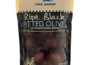 TUNA MARINE Olives Black Pitted Doy 180g