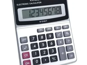 8-Digit Solar Battery Dual Power Calculator