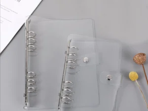 Transparent Color Plastic Clip File