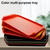 Food Plastic Dessert Serving Tray