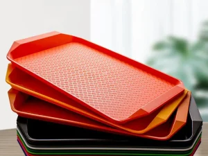 Food Plastic Dessert Serving Tray
