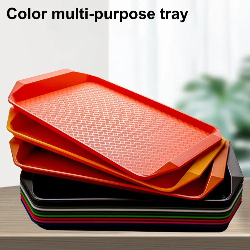 Food Plastic Dessert Serving Tray