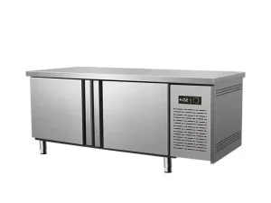 Commercial stainless steel refrigerated workstation