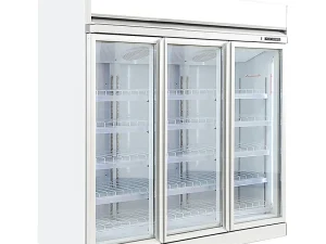 Hot Sale Commercial Multi-Door Glass Display Cabinet Beverage Cabinet Refrigerator Fan Cooling Chiller/Freezer