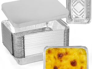 Aluminum Foil Pans with Lids