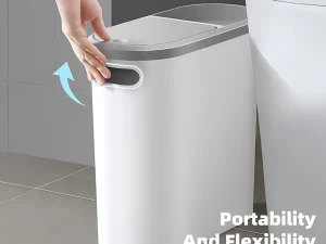 10L Bathroom Trash Can