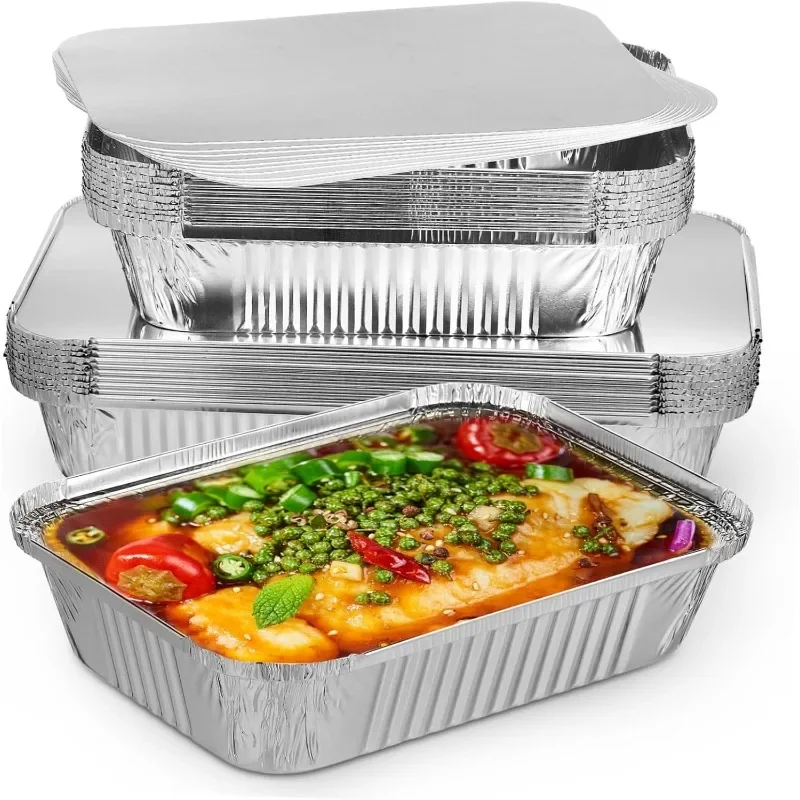Disposable Aluminum Foil Food Storage
