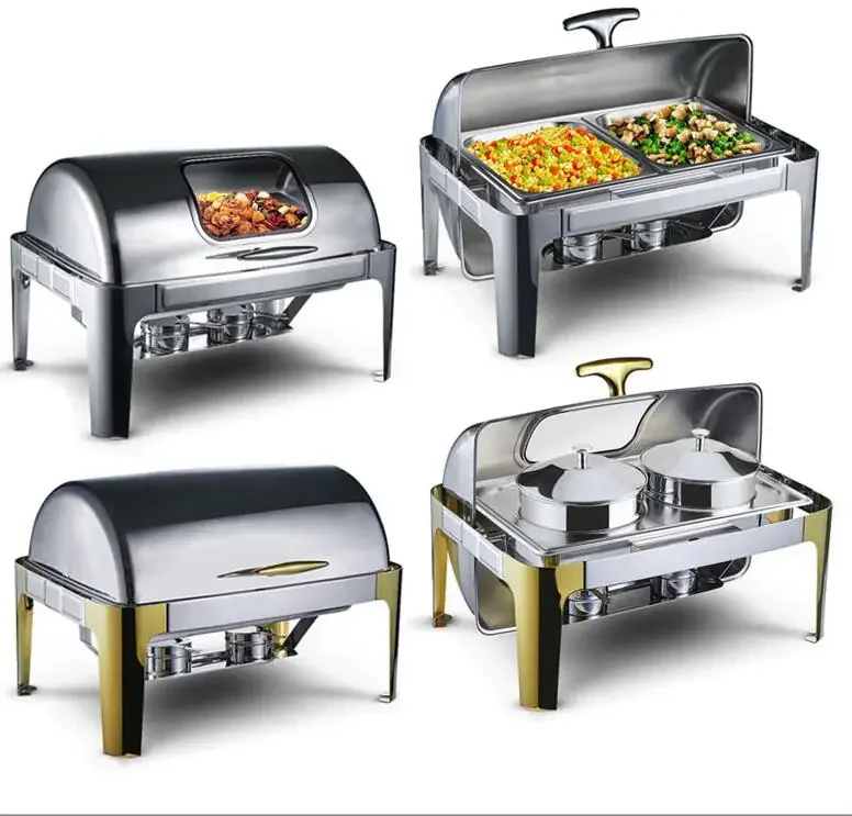 Luxury Large Stainless Steel Chefing Dish