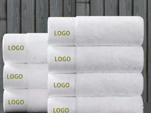 White Cotton Towel Bath